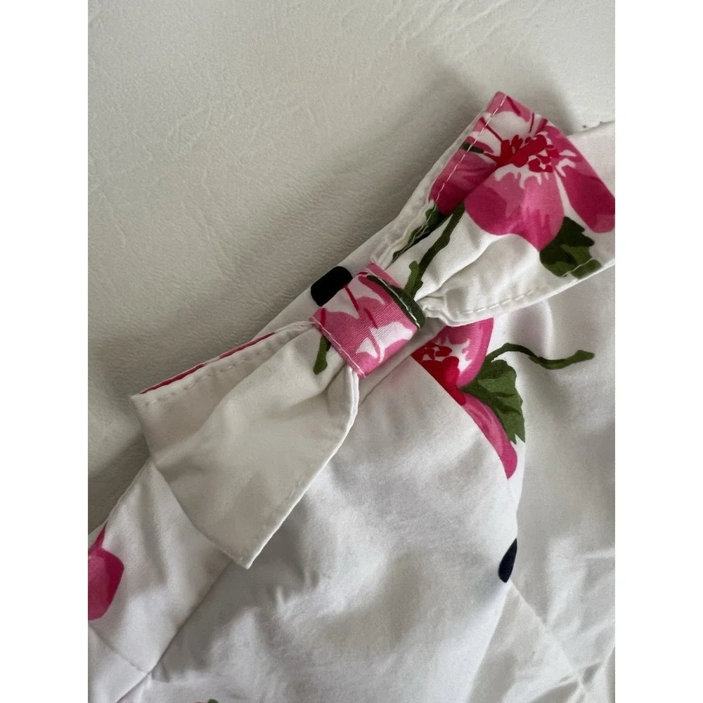 Abercrombie Fitch Girls Floral Strapless Lightweight Dress Size XL Boho Preppy